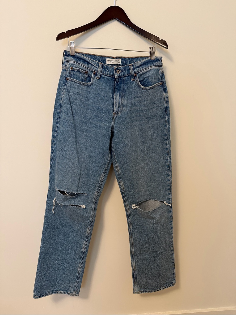 Abercrombie & Fitch Light Blue Denim Jeans